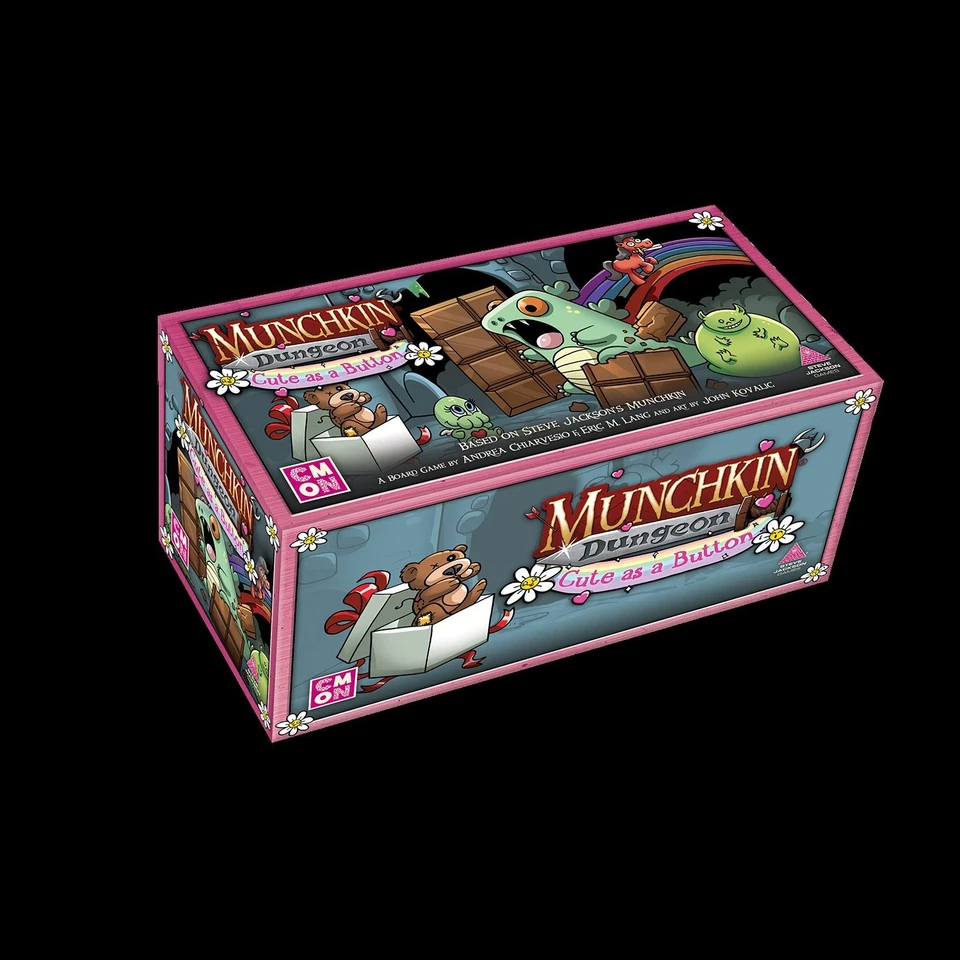 CMON Munchkin Dungeon Lindo como Botón NUEVO Foto 1 de 1