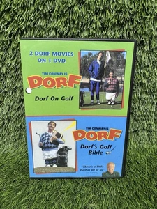 Dorf on Golf / Dorf's Golf Bible (DVD, 2002) Tim Conway OOP - Foto 1 di 2