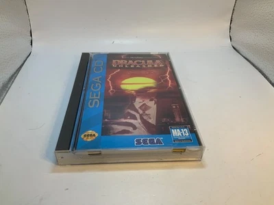 VTG Dracula Unleashed  Sega CD 1993 Complete CIB With Reg Card - Image 1 of 4