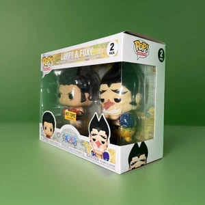 Funko Pop! One Piece Luffy And Foxy 2 Pack Hot Topic Exclusive R1 - Bild 1 von 8