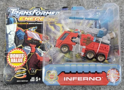 Hasbro Transformers Energon Deluxe: Inferno Action Figure MOSC - Image 1 of 4