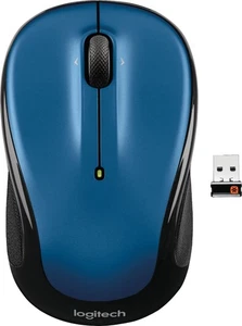 Logitech M325 Wireless Mouse W/ Unifying Receiver - Blue (/GM1-1181-910-00233... - Picture 1 of 1