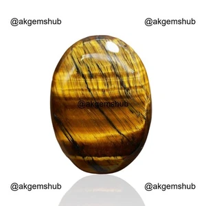 33,00 Cts Natural Ojo de Tigre Piedra Preciosa Ovalada Semipreciosa Cabujón 3... - Imagen 1 de 11