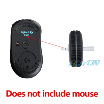 Mouse Wheel Roller With foot pads for Logitech G403/G703/G603 Hero Repair - Image 1 of 4