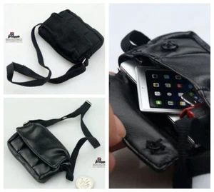1:6 Soldier Accessories Cloth/leather Satchel Reporter Backpack Notebook Bag - Picture 1 of 15