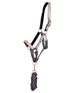 QHP Head collar set with turnout collection-Almond - Picture 1 of 5