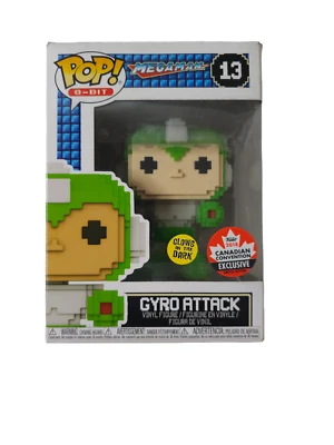 Funko Pop Vinyl Gyro Attack #13 Pop Vinyl Canadian Convention Exclusive MEGAMAN - image 1 of 4
