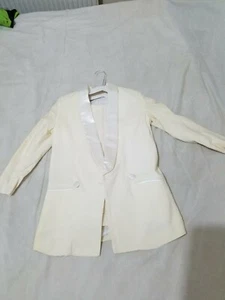 Wedding suite,Wedding shoes,Boys Suit, Boys Wedding Suit, White Suit, Handmade - Picture 1 of 7