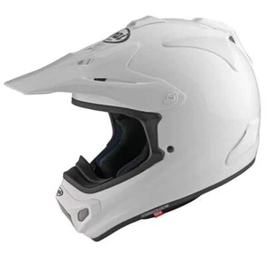 Casco Arai MX-V Evo MX bianco tinta unita - Foto 1 di 7