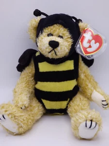 Ty Attic Treasures - Beezee the Bear - (1993, Retired) - Picture 1 of 8