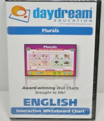 NEW Daydream Education Interactive Whiteboard Software: English - Plurals - Image 1 of 2