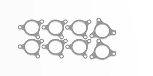 Set of (8) 3/8" thick 304ss Header Flanges- Ford FR9 NASCAR V8- 2" Port - Bild 1 von 1