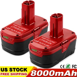 8.0Ah For Craftsman 19.2 Volt Diehard Lithium Battery C3 130279005 11375 11376 - Picture 1 of 30