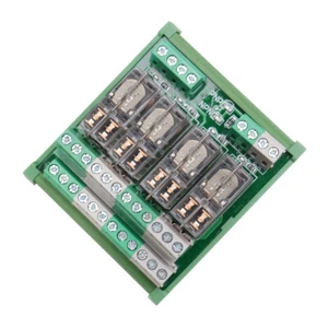 GEYA 4 Channel Omron Relay Module 2NO2NC DPDT PLC Relay Interface AC/DC 12/24V - Picture 1 of 11