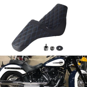 LS Step-Up Seat Cushion For Harley Softail FLDE FXBB FXBBS FLHCS FXST FLSL 18-up - Picture 1 of 9