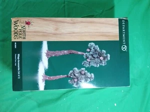 Dept. 56 Village Accessories Pinewood Trees, Large 8 1/2 & 11 inches #56.56924 - Picture 1 of 3