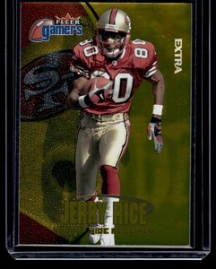 2000 Fleer Gamers Extra Gold Jerry Rice San Francisco 49ers #97