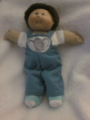 Ropa muñeca CPK/16-18 pulgadas/mono/camiseta azul verdoso Foto 1 de 2