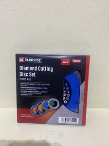 Parkside Diamond cutting Disc Set PDMTS 4 A1 4 Pack 125mm - Picture 1 of 5