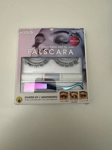 Kiss Falscara Lengthening Lash Extensions STARTER KIT NonStick Applicator New - Picture 1 of 2