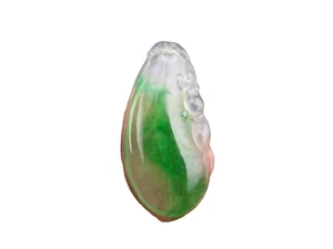 China,jade,pure manual carving,Jadeite jade,rare fogwa,pendant A(566) - Picture 1 of 5