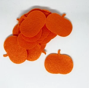 Calabazas de fieltro, calabaza troquelada de fieltro - Imagen 1 de 8