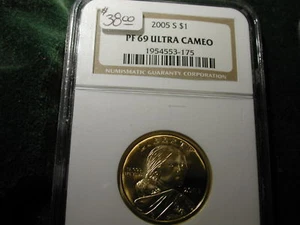 2005-S Sacagawea NGC PF69 Ultra Cameo - Picture 1 of 5