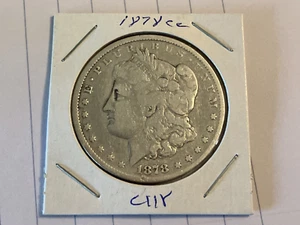 1878 CC MORGAN DOLLAR silver coin - Picture 1 of 5
