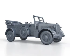 WWII GERMAN Horch 901 Kfz 15 no tarp - 1/48 1/56 1/72 1/87 1/100 3D Print Resin - Picture 1 of 4