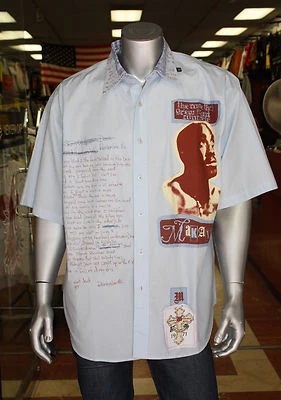 Men's Makaveli Lt Blue | Yellow | Cooper Short Sleeve Button Down Shirt - Image 1 of 2