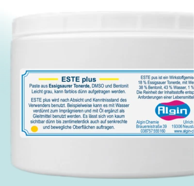 NATIVA PUR Essigsaure Tonerde Paste mit Tonerde