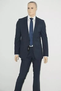 Traje HUGO BOSS, Mod. Huge4/Genius3, talla 98/US 40L, Super 120, azul oscuro - Imagen 1 de 11