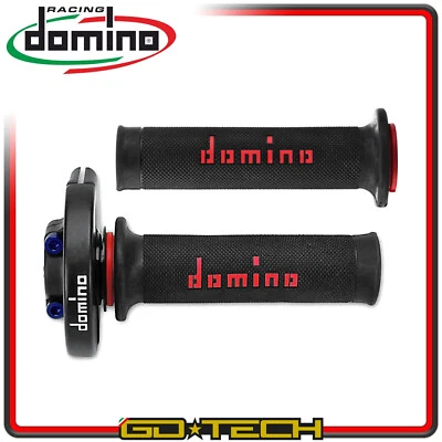 COMANDO GAS RAPIDO DOMINO GP RACING ALLUMINIO con MANOPOLE MOTO APRLIA RS 125 2T