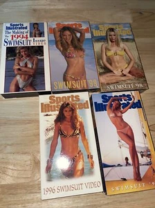 Sports Illustrated Swimsuit Videos 5 VHS Tapes Kathy Ireland 1996 94 97 98 99 - Picture 1 of 3