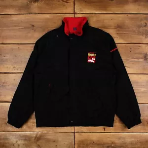 Vintage Windbreaker Jacke L 90er Racing Indy 500 schwarz - Bild 1 von 9