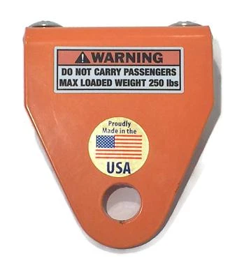 Heavy Duty TRAILER HITCH for Scag Patriot, Liberty Z - Zero Turn ZTR Lawn Mower - Image 1 of 4