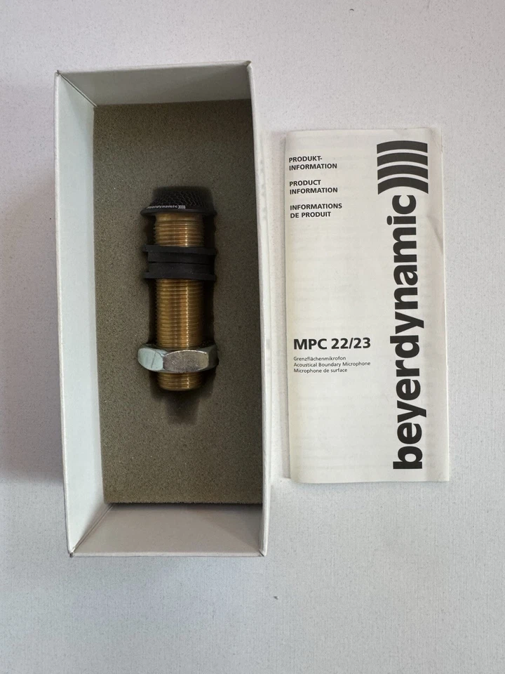 Beyer Dynamics MPC 22 EQ3 Black Condenser Cardioid Surface Mount Microphone - Image 1 of 4