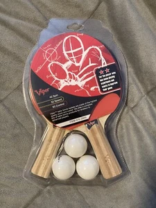 Viper Table Tennis Paddle Ping Pong Rackets - Set of 2 - Includes 3 Balls - New! - Picture 1 of 2