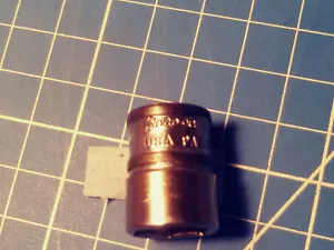 SNAP-ON TMM13 1/4" Drive Chrome 13mm 6 Point Shallow Socket - Picture 1 of 5