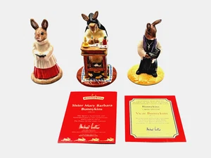 Royal Doulton Bunnykins Church Lot DB 254, 334, 223 No Box - Picture 1 of 8