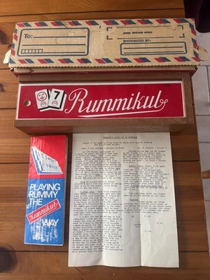 1973 RUMMIKUB Gaame Made in Israel Complete - Image 1 of 4