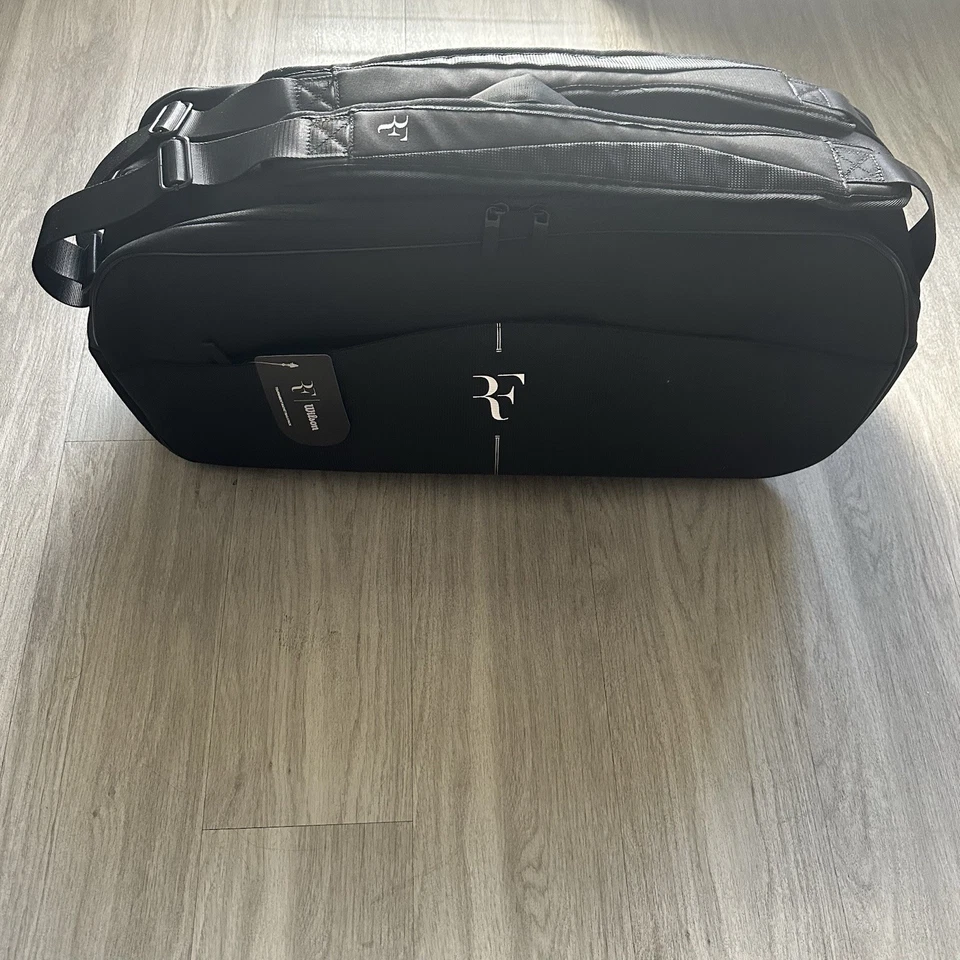 Wilson 2025 Roger Federer LAWN Tournament Racket Bag 15PK Tennis Sports Bag