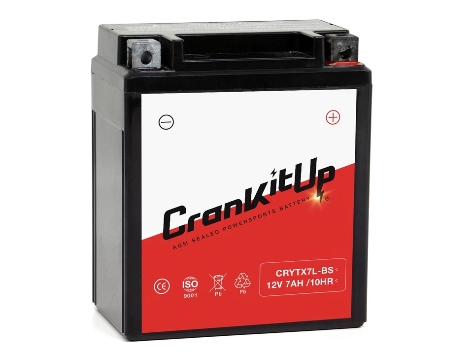 YTX7L-BS YTZ8V 12V Motorcycle ATV Sealed AGM GEL Battery Maintenance Free - Image 1 of 3