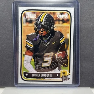 Fútbol americano vintage Luther Burden III 2024 ONYX #OVLUBU Missouri Chicago Bears - Imagen 1 de 8