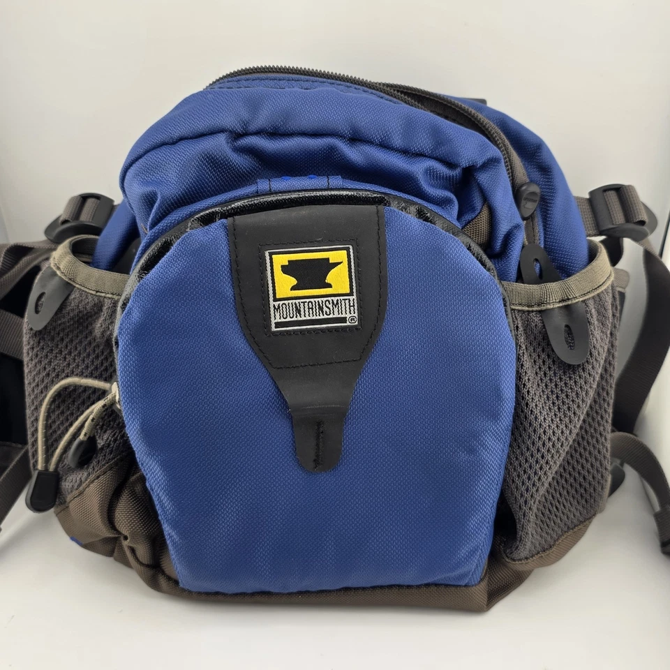 Mountainsmith Swift II Redura Lumbar Fanny Pack Trail Hiking Day Waist Bag Blue - Image 1 of 4
