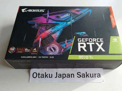 GIGABYTE AORUS MASTER GeForce RTX 3070 Ti 8GB GDDR6X GPU LCD Schermo Ottimo - Immagine 1 di 4
