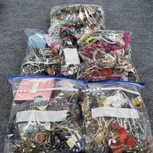 Huge 23+ lb Vintage & Modern Wearable Jewelry Lot - Reseller Grab Bag Mixed - Picture 1 of 24