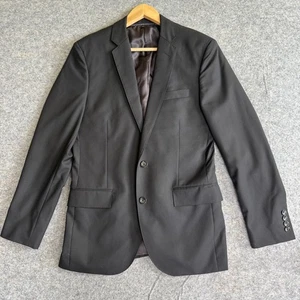 J Crew Ludlow Blazer Herren 38R Schwarz Wolle Loro Piana Super 120s Italy Anzugjacke - Bild 1 von 7