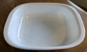 Corning Ware Simply Lite 2qt Weiß Auflaufform 1,9L Glas Backformen ohne Deckel - Bild 1 von 3