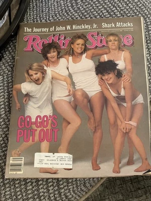 #375 AUGUST 5 1982 ROLLING STONE vintage music magazine - GO-GOS Foto 1 de 2